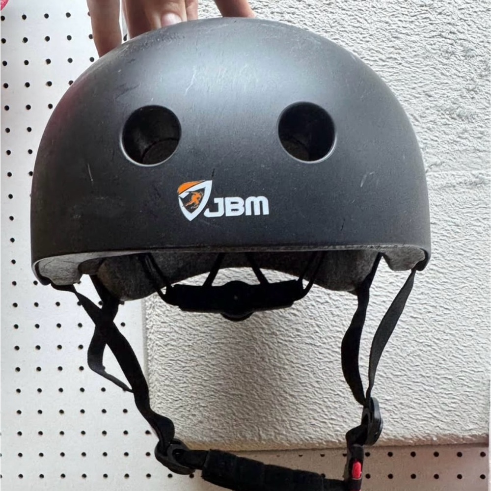 Black Skateboard Helmet